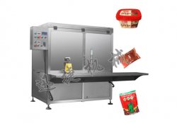 迅捷新款辣椒醬灌裝機一出手，好多機械廠家如